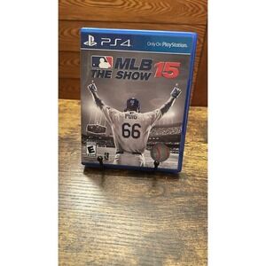 MLB 15 The Show Sony PlayStation 4 PS4 Baseball Video Game Yasiel Puig Cover
